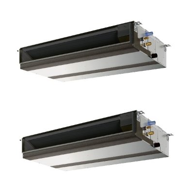 画像1: 三菱 PEZX-DHRMP112D6 業務用エアコン 天井埋込 ズバ暖スリム DHシリーズ 同時ツイン P112形 4馬力 三相200V ワイヤード ♪