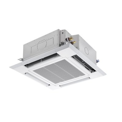 画像1: 三菱 PLZ-HRMP140H6 業務用エアコン 4方向天井カセット i-スクエアタイプ ズバ暖スリム Hシリーズ 標準シングル P140形 5馬力 三相200V ワイヤード ♪
