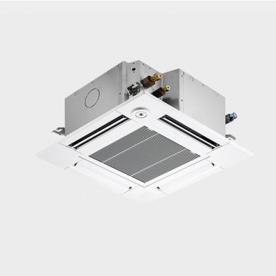 画像1: 三菱 PLZ-HRMP80GF6 業務用エアコン 4方向天井カセット コンパクトタイプ ズバ暖スリム Hシリーズ 標準シングル P80形 3馬力 三相200V ワイヤード ♪