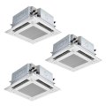 三菱 PLZT-HRMP160HFG6 業務用エアコン 4方向天井カセット i-スクエアタイプ ズバ暖スリム Hシリーズ 同時トリプル P160形 6馬力 三相200V ワイヤード ♪