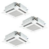 三菱 PLZT-HRMP160H6 業務用エアコン 4方向天井カセット i-スクエアタイプ ズバ暖スリム Hシリーズ 同時トリプル P160形 6馬力 三相200V ワイヤード ♪