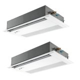 三菱 PMZX-HRMP160FF6 業務用エアコン 1方向天井カセット ズバ暖スリム Hシリーズ 同時ツイン P160形 6馬力 三相200V ワイヤード 受注生産品 §♪