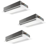 三菱 PMZT-HRMP160F6 業務用エアコン 1方向天井カセット ズバ暖スリム Hシリーズ 同時トリプル P160形 6馬力 三相200V ワイヤード ♪
