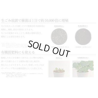 画像6: 『在庫あり』 生ごみ減量乾燥機 パリパリキュー PPC-15-WH ホワイト 温風乾燥式 1〜5人用 シマ株式会社 ( PPC-11 の後継品) ☆