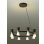 画像1: 大光電機(DAIKO) DCH-42687YG シャンデリア 調光(調光器別売) 電球色 LED ランプ付 直付専用 ブラック (1)