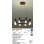 画像2: 大光電機(DAIKO) DCH-42687YG シャンデリア 調光(調光器別売) 電球色 LED ランプ付 直付専用 ブラック (2)