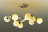 大光電機(DAIKO) DCH-42634YG シャンデリア 調光(調光器別売) 電球色 LED ランプ付 ホワイトブロンズ