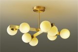 大光電機(DAIKO) DCH-42635YG シャンデリア 調光(調光器別売) 電球色 LED ランプ付 真鍮色