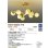 画像2: 大光電機(DAIKO) DCH-42635YG シャンデリア 調光(調光器別売) 電球色 LED ランプ付 真鍮色 (2)