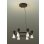 画像1: 大光電機(DAIKO) DCH-42686YG シャンデリア 調光(調光器別売) 電球色 LED ランプ付 直付専用 ブラック (1)