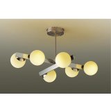 大光電機(DAIKO) DCH-42632YG シャンデリア 調光(調光器別売) 電球色 LED ランプ付 ホワイトブロンズ