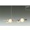 画像1: 大光電機(DAIKO) DPN-42626YG ペンダント 調光(調光器別売) 電球色 LED ランプ付 フランジタイプ ホワイトブロンズ (1)