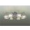 画像1: 大光電機(DAIKO) DCH-38214YG シャンデリア 10畳 調光(調光器別売) 電球色 LED ランプ付 クローム (1)