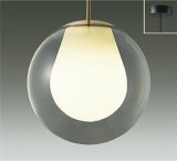 大光電機(DAIKO) DPN-42780Y ペンダント 非調光 電球色 LED ランプ付 フランジタイプ スモーク