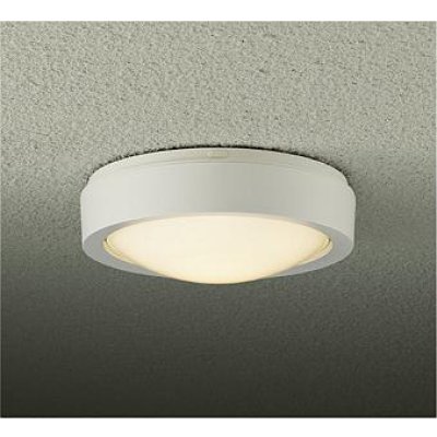 画像1: 大光電機(DAIKO) DWP-42519Y アウトドアライト 軒下シーリング 非調光 電球色 LED内蔵 防雨形 ホワイト