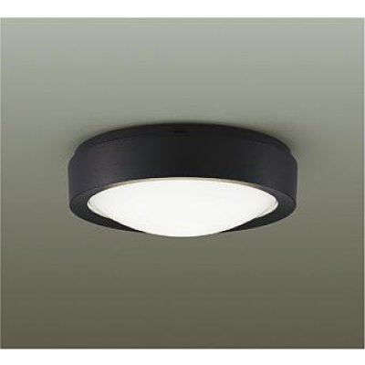 画像1: 大光電機(DAIKO) DWP-42520W アウトドアライト 軒下シーリング 非調光 昼白色 LED内蔵 防雨形 ブラック
