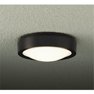 画像1: 大光電機(DAIKO) DWP-42520Y アウトドアライト 軒下シーリング 非調光 電球色 LED内蔵 防雨形 ブラック