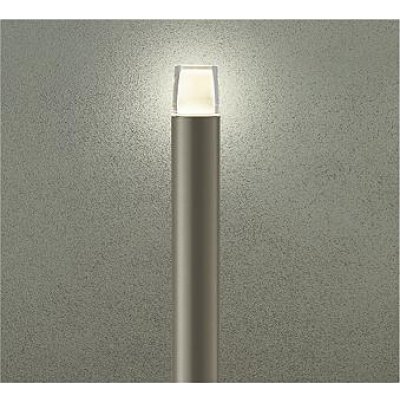 画像1: 大光電機(DAIKO) DWP-42737YG アウトドアライト ポール灯 調光(調光器別売) 電球色 LED ランプ付 防雨形 ウォームシルバー