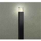 大光電機(DAIKO) DWP-42744YG アウトドアライト ポール灯 調光(調光器別売) 電球色 LED ランプ付 防雨形 ブラック