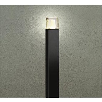 画像1: 大光電機(DAIKO) DWP-42744YG アウトドアライト ポール灯 調光(調光器別売) 電球色 LED ランプ付 防雨形 ブラック