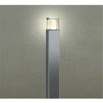 画像1: 大光電機(DAIKO) DWP-42745YG アウトドアライト ポール灯 調光(調光器別売) 電球色 LED ランプ付 防雨形 シルバー