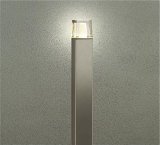 大光電機(DAIKO) DWP-42746YG アウトドアライト ポール灯 調光(調光器別売) 電球色 LED ランプ付 防雨形 ウォームシルバー