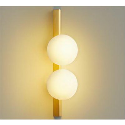 画像1: 大光電機(DAIKO) DBK-42631YG ブラケット 調光(調光器別売) 電球色 LED ランプ付 真鍮色