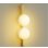 画像1: 大光電機(DAIKO) DBK-42631YG ブラケット 調光(調光器別売) 電球色 LED ランプ付 真鍮色 (1)