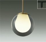 大光電機(DAIKO) DPN-42778YG ペンダント 調光(調光器別売) 電球色 LED ランプ付 プラグタイプ スモーク