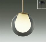大光電機(DAIKO) DPN-42779YG ペンダント 調光(調光器別売) 電球色 LED ランプ付 フランジタイプ スモーク