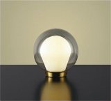 大光電機(DAIKO) DST-42789Y スタンド 非調光 電球色 LED ランプ付 真鍮色