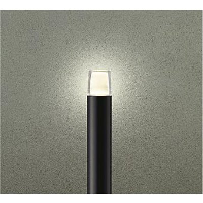 画像1: 大光電機(DAIKO) DWP-42732YG アウトドアライト ポール灯 調光(調光器別売) 電球色 LED ランプ付 防雨形 ブラック