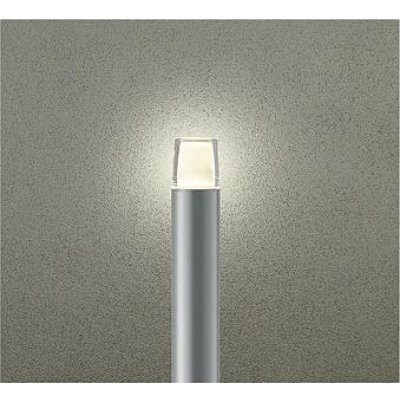 画像1: 大光電機(DAIKO) DWP-42733YG アウトドアライト ポール灯 調光(調光器別売) 電球色 LED ランプ付 防雨形 シルバー