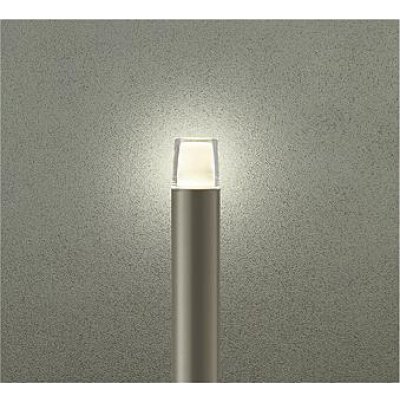 画像1: 大光電機(DAIKO) DWP-42734YG アウトドアライト ポール灯 調光(調光器別売) 電球色 LED ランプ付 防雨形 ウォームシルバー