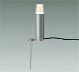大光電機(DAIKO) DWP-42739Y アウトドアライト ポール灯 非調光 電球色 LED ランプ付 防雨形 シルバー