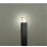 画像1: 大光電機(DAIKO) DWP-42741YG アウトドアライト ポール灯 調光(調光器別売) 電球色 LED ランプ付 防雨形 ブラック (1)