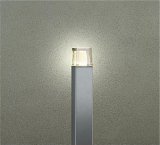 大光電機(DAIKO) DWP-42742YG アウトドアライト ポール灯 調光(調光器別売) 電球色 LED ランプ付 防雨形 シルバー