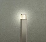 大光電機(DAIKO) DWP-42743YG アウトドアライト ポール灯 調光(調光器別売) 電球色 LED ランプ付 防雨形 ウォームシルバー