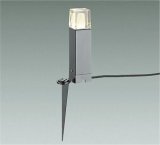 大光電機(DAIKO) DWP-42748Y アウトドアライト ポール灯 非調光 電球色 LED ランプ付 防雨形 シルバー