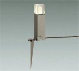 大光電機(DAIKO) DWP-42749Y アウトドアライト ポール灯 非調光 電球色 LED ランプ付 防雨形 ウォームシルバー