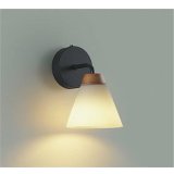 [9月発売] 大光電機(DAIKO) DBK-41977YG ブラケット 調光(調光器別売) 電球色 LED ランプ付 ウォールナット