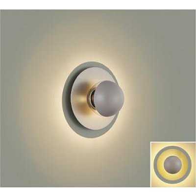 画像1: 大光電機(DAIKO) DBK-42707YG ブラケット 調光(調光器別売) 電球色 LED内蔵 ペールグレー
