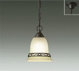 大光電機(DAIKO) DPN-38927YG ペンダント 調光(調光器別売) 電球色 LED ランプ付 フランジタイプ ブラックアンティーク