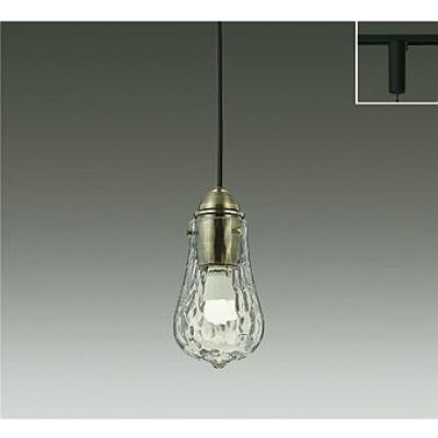画像1: 大光電機(DAIKO) DPN-40008YG ペンダント 調光(調光器別売) 電球色 LED ランプ付 プラグタイプ 真鍮ブロンズメッキ
