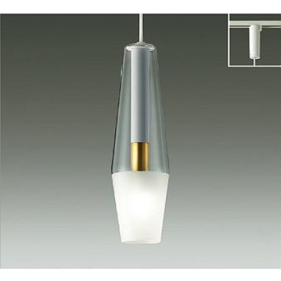 画像1: 大光電機(DAIKO) DPN-41186YG ペンダント 調光(調光器別売) 電球色 LED ランプ付 プラグタイプ ペールグレー