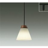 [9月発売] 大光電機(DAIKO) DPN-41975YG ペンダント 調光(調光器別売) 電球色 LED ランプ付 プラグタイプ ウォールナット
