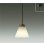 画像1: 大光電機(DAIKO) DPN-41976YG ペンダント 調光(調光器別売) 電球色 LED ランプ付 フランジタイプ ウォールナット (1)