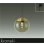 画像1: 大光電機(DAIKO) DPN-42006YE ペンダント 非調光 電球色 LED内蔵 フランジタイプ 真鍮色 (1)