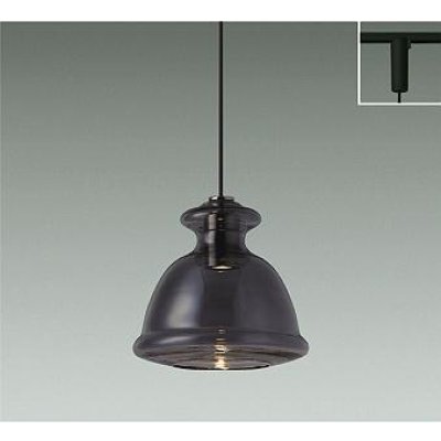画像1: 大光電機(DAIKO) DPN-42642Y ペンダント 非調光 電球色 LED内蔵 プラグタイプ ブラック