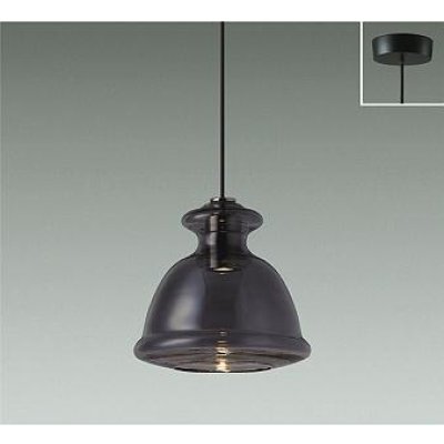 画像1: 大光電機(DAIKO) DPN-42643Y ペンダント 非調光 電球色 LED内蔵 フランジタイプ ブラック